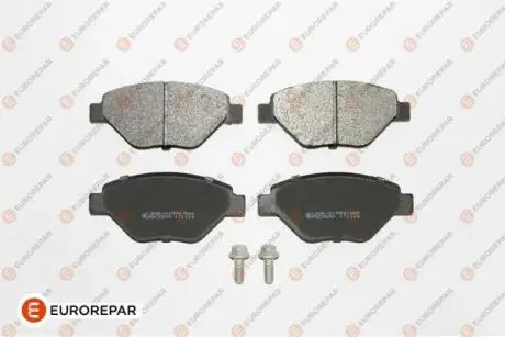 1617269980 Колодки гальмівні дискові (комплект 4 шт) EUROREPAR підбір по vin на Brocar