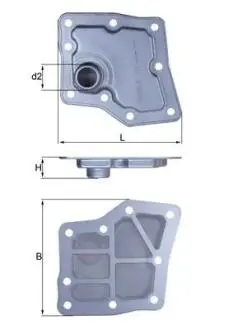 HX259 Фільтр гідравлічний MAHLE / KNECHT подбор по vin на Brocar