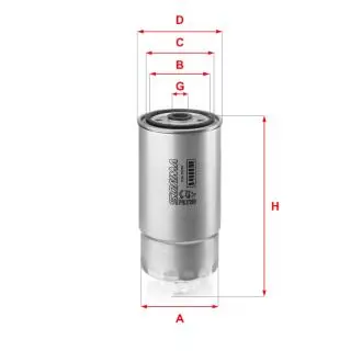 S4009NR Фільтр паливний SOFIMA подбор по vin на Brocar