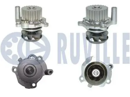 56864A Водяна помпа VAG A3/A4/A6/Fabia/Octavia/Superb/Bora/Caddy III/Golf IV/Passat/T-5 1.8/1.8T 20V/2.0 Ecofuel 1996- RUVILLE підбір по vin на Brocar