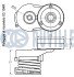 541512 Натяжний механізм паска поликлинового Opel Astra G 00-/Corsa C 00- RUVILLE підбір по vin на Brocar