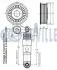 542286 Натяжник паска приводного VW Crafter 30-35, 30-50 2.5TDI 04.06- RUVILLE підбір по vin на Brocar