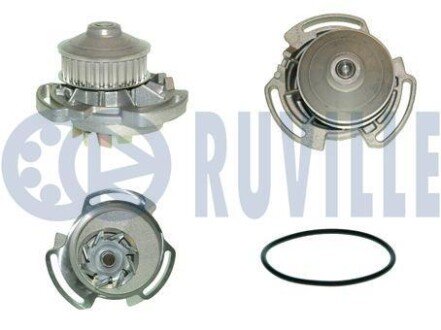 56655P Водяна помпа VW Golf 1,05 1/87- 10/91/1,3i 1/89-7/92/1,4i 10 RUVILLE підбір по vin на Brocar