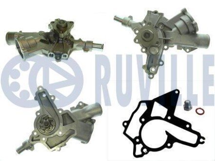 561269E Водяна помпа Opel Astra H/Corsa 1.0-1.4 Dohc RUVILLE підбір по vin на Brocar