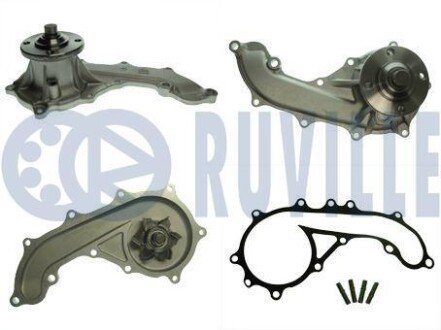 561451 Водяна помпа Toyota Land Cruiser 2.7 02- RUVILLE підбір по vin на Brocar