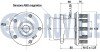 221353 Пiдшипник ступицi зад. Subaru Forester/Legacy/Outback 1.5-3.6 07- RUVILLE підбір по vin на Brocar