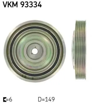 VKM93334 Шків колінвала SKF підбір по vin на Brocar