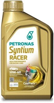 70000E18EU Олива моторна SYNTIUM RACER 10W-60 SL (1L) Petronas підбір по vin на Brocar