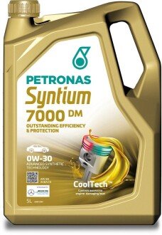 70662M12EU Олива моторна SYNTIUM 7000 DM 0W-30 SN (5L) Petronas підбір по vin на Brocar