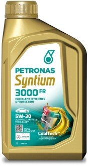 70260E18EU Олива моторна SYNTIUM 3000 FR 5W-30 SN (1L) PETRONAS підбір по vin на Brocar