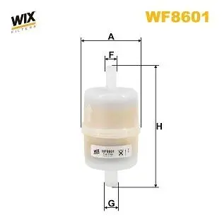 WF8601 Фільтр повітряний, компресор - підсмоктування повітря (вир-во WIX-FILTERS) WIX FILTERS подбор по vin на Brocar