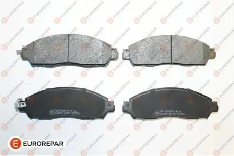1675992080 КОЛОДКИ ГАЛЬМІВНІ ПЕРЕДНІ EUROREPAR підбір по vin на Brocar