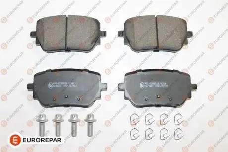 1689801480 КОЛОДКИ ГАЛЬМ. ЗАДН. EUROREPAR підбір по vin на Brocar