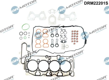 DRM22201S К-т прокладок двигуна 50 елементiв DR.MOTOR підбір по vin на Brocar