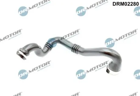 DRM02280 Повітряний патрубок турбонагнітача пластиковий без фітингів DR.MOTOR підбір по vin на Brocar