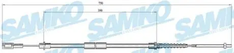 C0643B Трос зчеплення SAMKO подбор по vin на Brocar