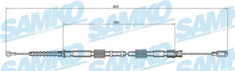 C0049B Трос зчеплення SAMKO підбір по vin на Brocar