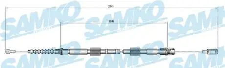 C0049B Трос зчеплення SAMKO підбір по vin на Brocar