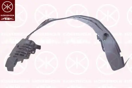 3527392 Підкрилок ниша колеса, пластик KLOKKERHOLM підбір по vin на Brocar
