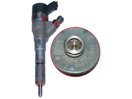 0445110076 Форсунка дизель відновлена Bosch 2.0JTD 8V Fiat Ducato 02-06, Fiat Scudo 95-07 MSG подбор по vin на Brocar