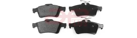 71585AAP Гальмівні колодки дискові зад. Opel Vectra C 01-/Renault Laguna II 02- APLUS підбір по vin на Brocar