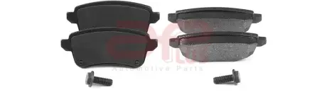 71526BAP Гальмівні колодки диск.задні Renault Clio, Fluence, Megane, Scenic 1.0-2.0D 11.08- APLUS підбір по vin на Brocar