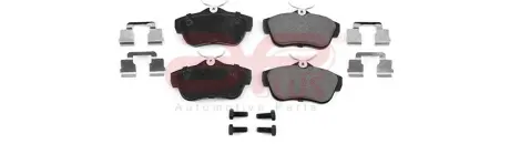 71404CAP Гальмівні колодки дискові зад. Fiat Scudo 1.6,2.0 07-/Citroen Jumpy 1.6, 2.0 07- APLUS підбір по vin на Brocar