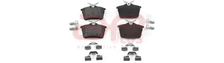 71183AAP Гальмівні колодки дискові зад. Citroen Berlingo/Peugeot Partner 1.6, 1.6 HDi 75, 90, 110 04/08- APLUS підбір по vin на Brocar