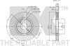 313720 Диск гальмівний невентильований NK підбір по vin на Brocar