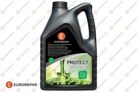 1690688380 Моторна олива EUROREPAR PROTECT OV 0W-20, 5л EUROREPAR подбор по vin на Brocar
