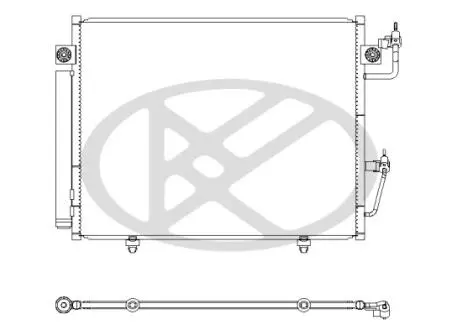 CD030919 Радіатор KOYO подбор по vin на Brocar