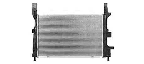 FD2665 Радіатор охолодження двигуна Ford Focus (14-20), Transit Connect (15-), C-Max (15-19) 1.5 TDCi (FD2665) AVA AVA COOLING підбір по vin на Brocar