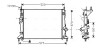 FD2368 Радиатор охлаждения двигателя Ford Focus (04-12), C-Max (07-10) 1.4-1.6 (FD2368) AVA COOLING підбір по vin на Brocar