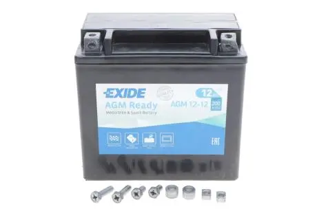 DSCAGM1212 Стартерна батарея (акумулятор) EXIDE підбір по vin на Brocar