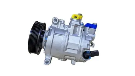 4371008210 Компресор кондиціонера відновлений VW Caddy III 04-15, Golf VI 09-14, Tiguan 08-16, PASSAT B7 10-15; AUDI A3 12-22, A3 03-12, A1 10-18, Q3 11-18; SKODA Octavia A5 04-13, Fabia II 07-14, Rapid 13-19, Superb 08-15; SEAT Altea 04-09, Leon 05-12, Toledo MSG подбор по vin на Brocar