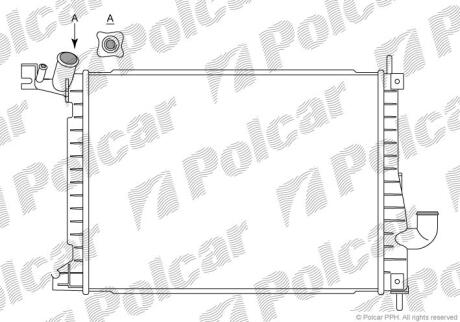 5516087 Радиаторы охлаждения POLCAR підбір по vin на Brocar