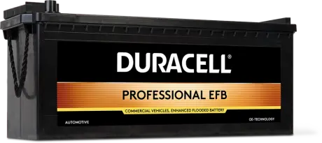 DP190EFB Акумулятор Duracell Professional EFB 12В 190Аг 1050А(EN) L+ (514X223X195) DURACELL підбір по vin на Brocar