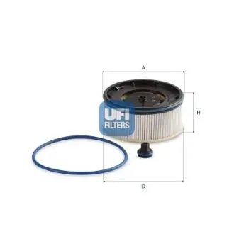 2614000 Фільтр паливний UFI підбір по vin на Brocar
