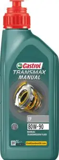 15F1F3 Масло трансмисс. 80W-90 Castrol TRANSMAX MANUAL EP, GL-4, 1л, мин. CASTROL підбір по vin на Brocar
