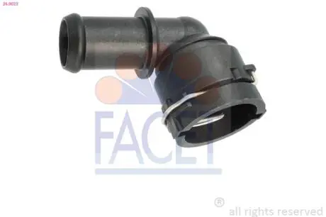 260023 Фланец системи охлаждения Audi A1, A3 (03-13)/VW Golf (03-17)/Skoda Octavia (04- FACET підбір по vin на Brocar