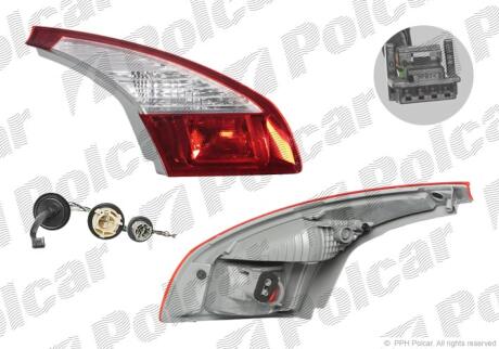 6014881V Фонарь задний POLCAR підбір по vin на Brocar