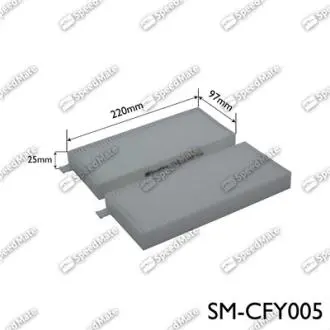 SMCFY005 Фільтр салону SSANGYONG (2шт.) (вир-во SPEEDMATE, Korea) SPEEDMATE подбор по vin на Brocar