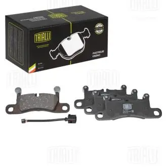 PF4394 Колодки гальмівні VW Touareg II (10-)/Porsche Cayenne II (10-) задн диск (з датч.) (PF 4394) Trialli TRIALLI підбір по vin на Brocar