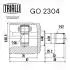 GO2304 ШРКШ внутрішній Accord 2.0/2.4 (03-) (зов:27/вн:30/Довж:152мм/Диам.зовн:83,5мм)) (GO 2304) Trialli TRIALLI підбір по vin на Brocar