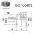 GO106103 ШРУС внутрішній лівий Focus II (04 -)/C-Max (03-) 1.8i МКПП (нар:23/вн:23) (GO 106103) TRIALLI TRIALLI підбір по vin на Brocar