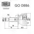 GO0886 ШРКШ зовнішній Sonata 2.0/2.4/2.7 (98-) (зов:27/вн:25) без кільця ABS (GO 0886) TRIALLI TRIALLI підбір по vin на Brocar