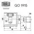 GO1915 ШРКШ Toyota Camry (06-)/Lexus ES (06-) 3.5i (н24/вн27) (внутр. лів.) (GO 1915) Trialli TRIALLI підбір по vin на Brocar