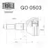 GO0503 ШРКШ зовнішній Captiva 2.0/2.2/2.4/3.2 (06-) (зов:30/вн:34) (GO 0503) TRIALLI TRIALLI підбір по vin на Brocar