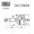 GO0806 ШРКШ зовнішній Soul 1.6i (08-) MT/AT (зов:27/вн:22/abs:46) (GO 0806) TRIALLI TRIALLI підбір по vin на Brocar