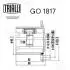 GO1817 ШРКШ Audi A4 B8 (07-) (6 отв.х10,4мм d104мм/вн24) (внутр.) (GO 1817) Trialli TRIALLI підбір по vin на Brocar